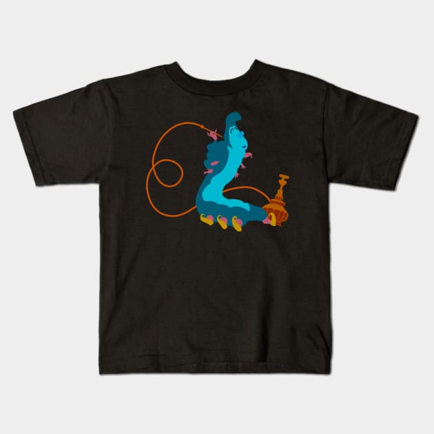 Hippy Caterpillar Kids T-Shirt by maliarosburg